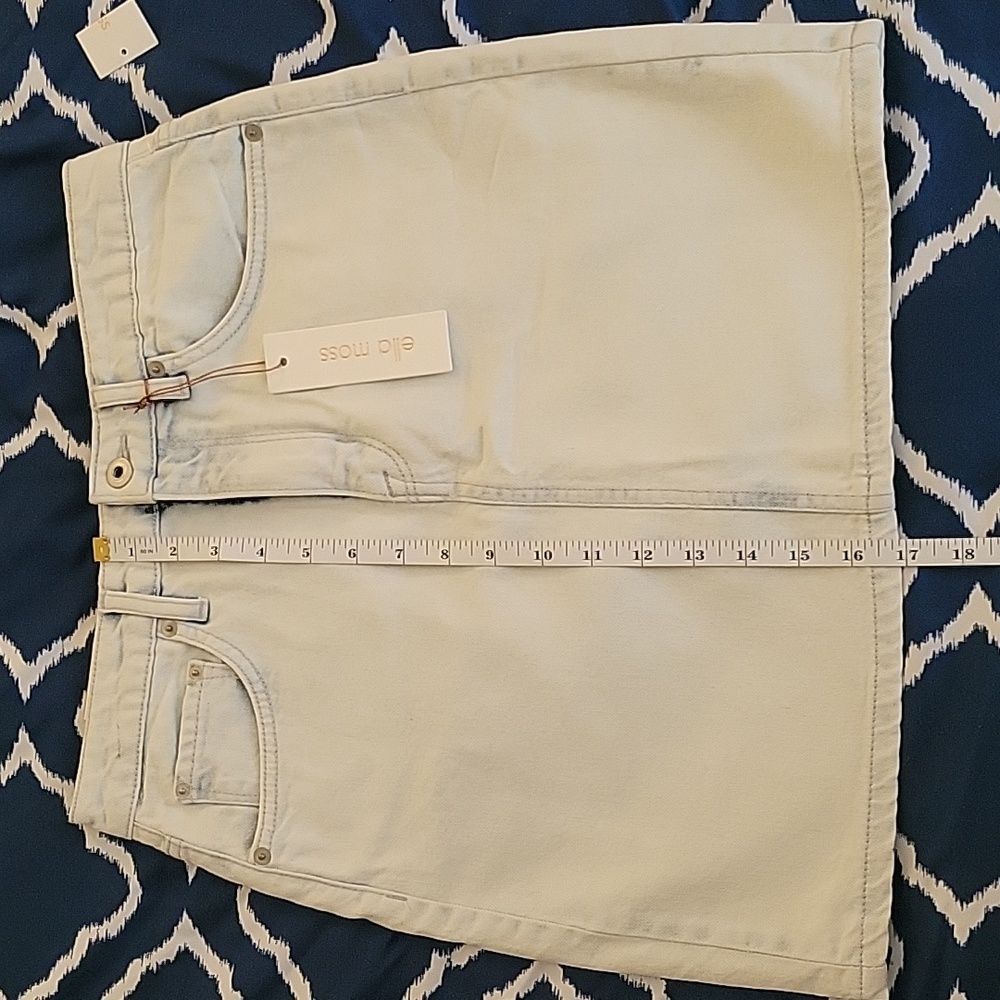 ELLA MOSS Denim Skirt size 27 - Picture 12 of 14